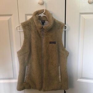 Patagonia Los Gatos Tan Fleece Vest